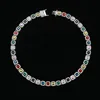 colorful Silver-colored crystal rhinestones-10mm