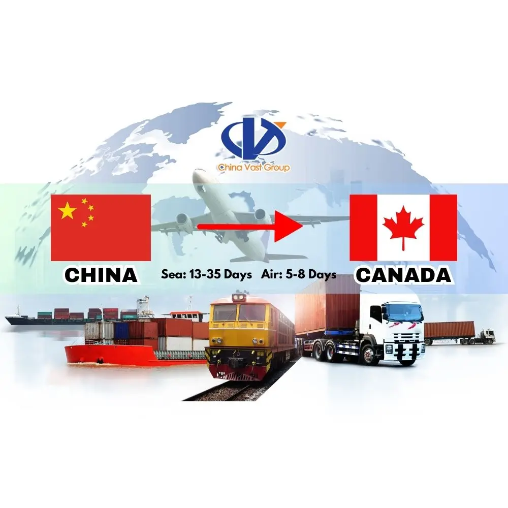 Cheap Shipping Rates Freight Forwarder China to Canada USA FBA Port to Port Sea Shipping Agent Montreal Toronto Sea Freight