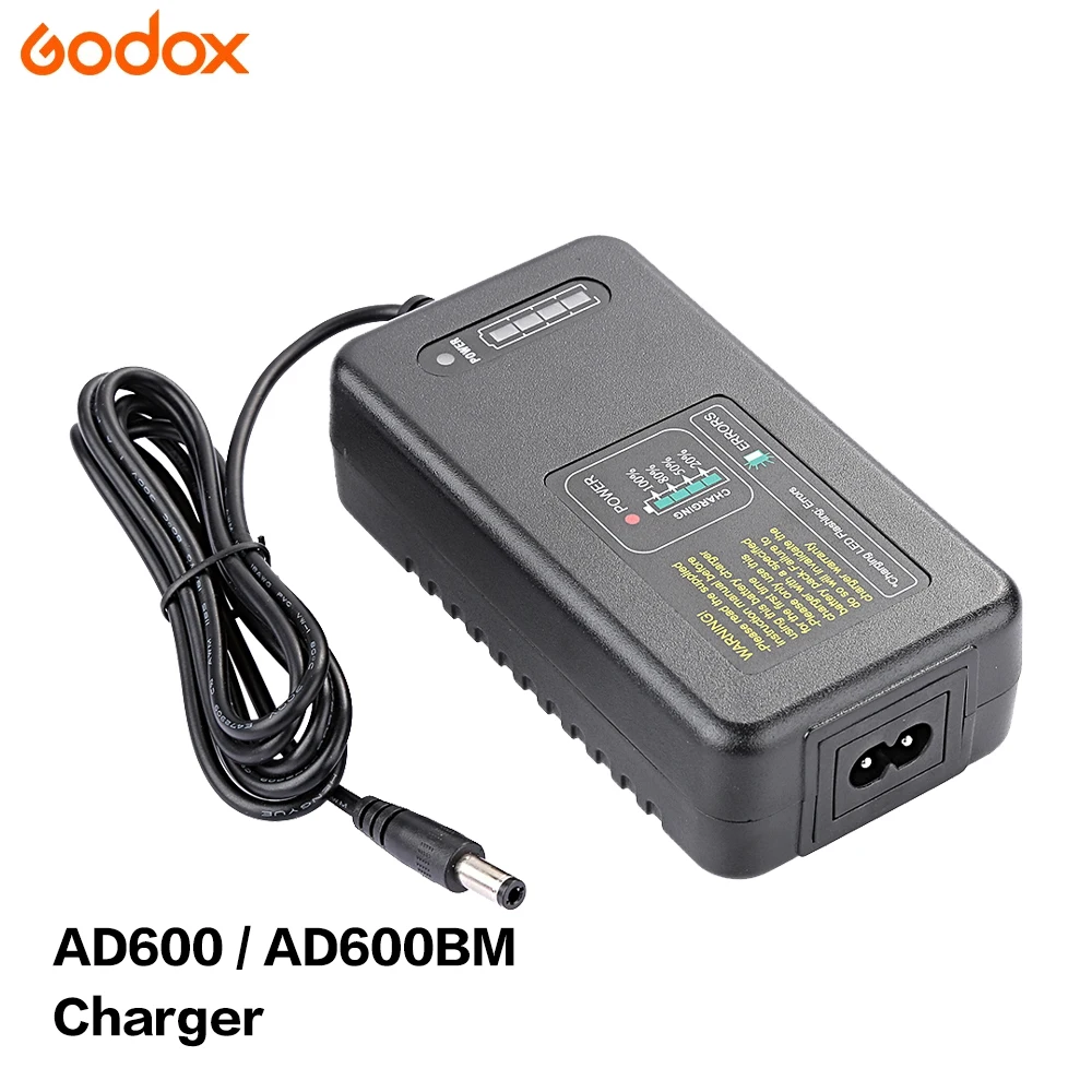 Adaptateur Secteur Godox AD-AC Pour Flash AD600 / XPLOR 600 - 100-240V, Câble 5 M - Double Alimentation CA/CC - 7