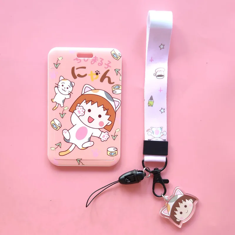 ID Badge size Cartoon/Anime addition ID card protector luggage tag –  LittleDumplingArts