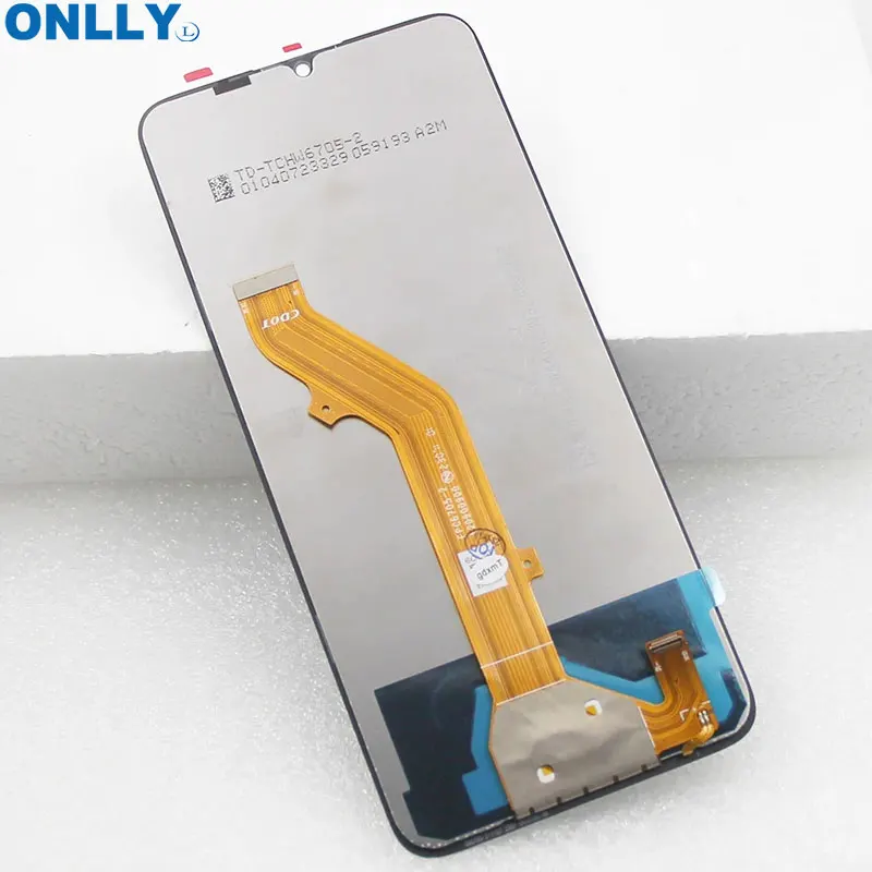 Écran LCD + Vitre Tactile Pour TCL 40 SE - 6.75 Pouces Noir - Compatible Visiodirect
