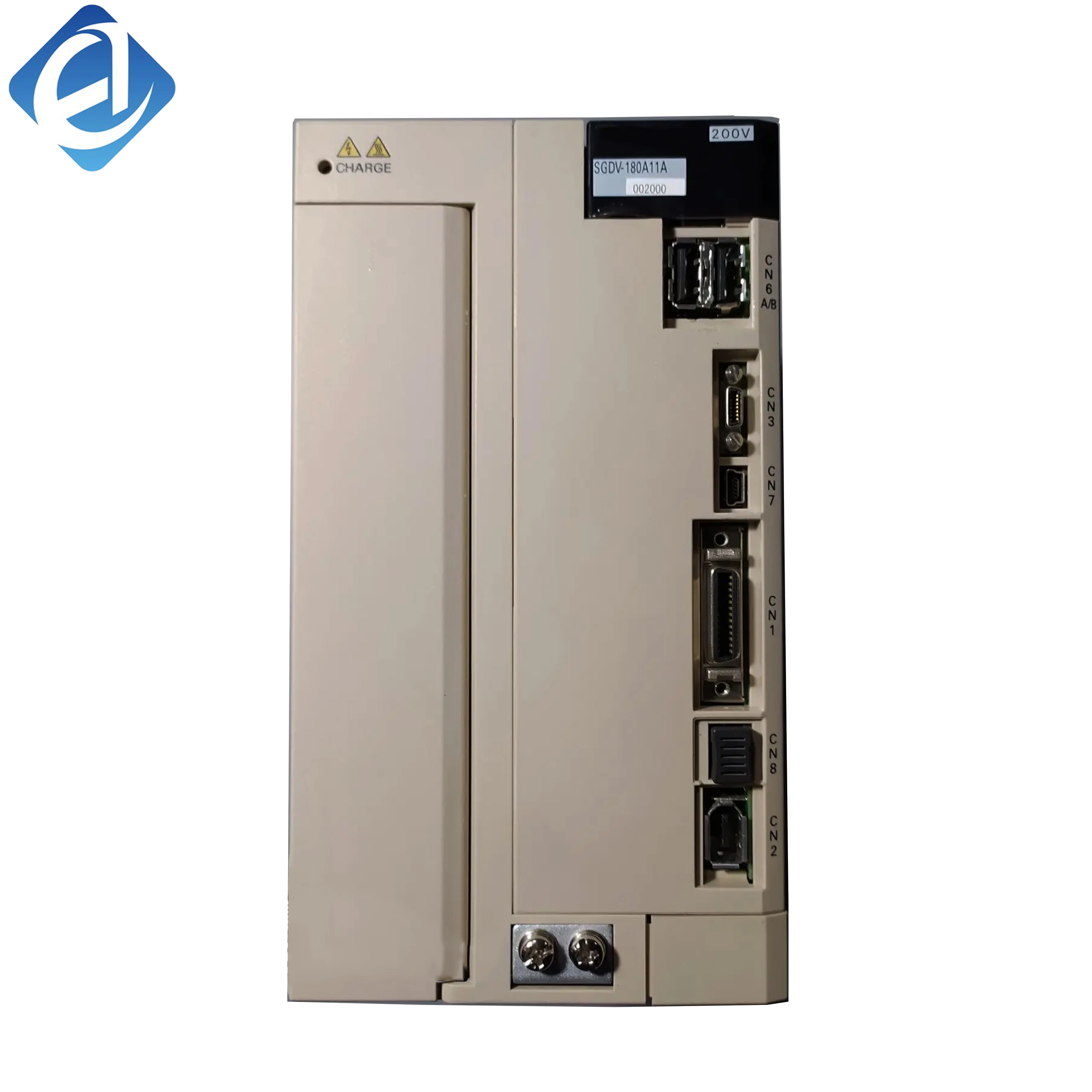 New Original SGDV-180A11A Yaskawa Sigma V SGDV series servo drive, adopts for medium-power precise position, speed and torque control in industrial automation motion equipment.