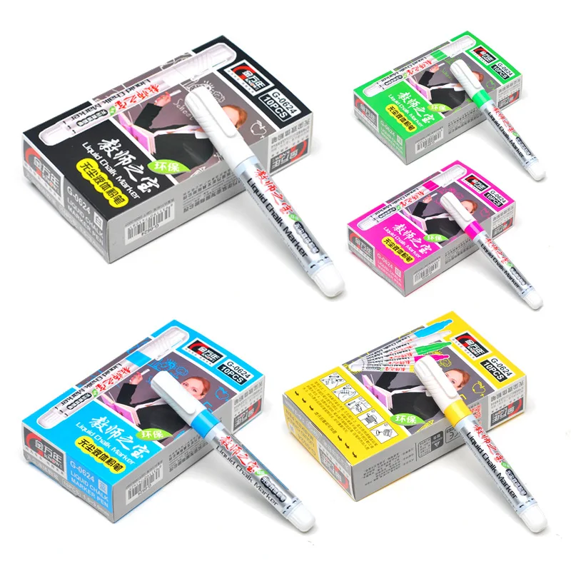Новинка рекламная офисная и школьная канцелярская ручка 1 5-2 0 мм безпыльный жидкий меловой