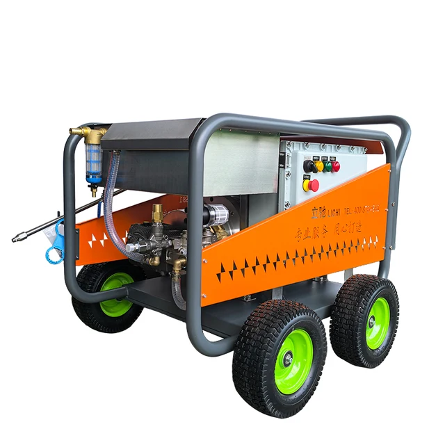 Industrial-Grade High Pressure Cleaner: 500Bar Pressure, 22L/Min Flow, Explosion-Proof Motor & Ultra-High Specs