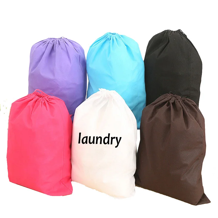 Economy Non-Woven Laundry Bags 18 x 24 - Laundry Bags with Logo - Q302322  QI