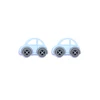 Car Focal bead Pastel Blue SA39