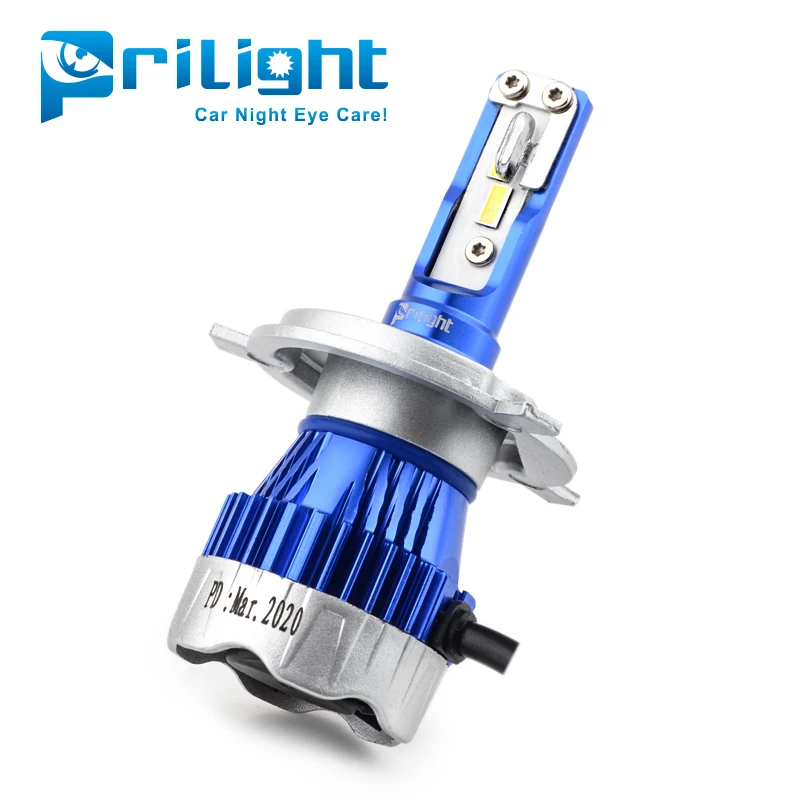 2024 Newest Mini Size H4 LED Headlight Car Bulbs 60W 13000Lm P6 Bulb H11 H7 H11 H8 H9 9005 9006 for Auto Lighting System