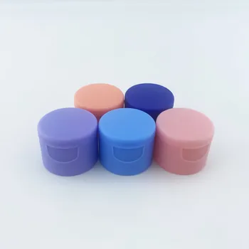 New Product Frosted 24/410 Butterfly Cover Sealing Bottle PP Plastic Lids 24MM Matte Flip Top Cap