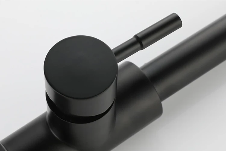 Grifos de fregadero de agua de grifo de cocina de acero inoxidable, grifo de cocina con cabezal extraíble