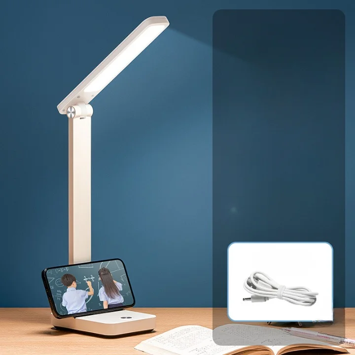 LED Dormitory Lighting Eye Protection Desktop Rechargeable Small Desk Lamps