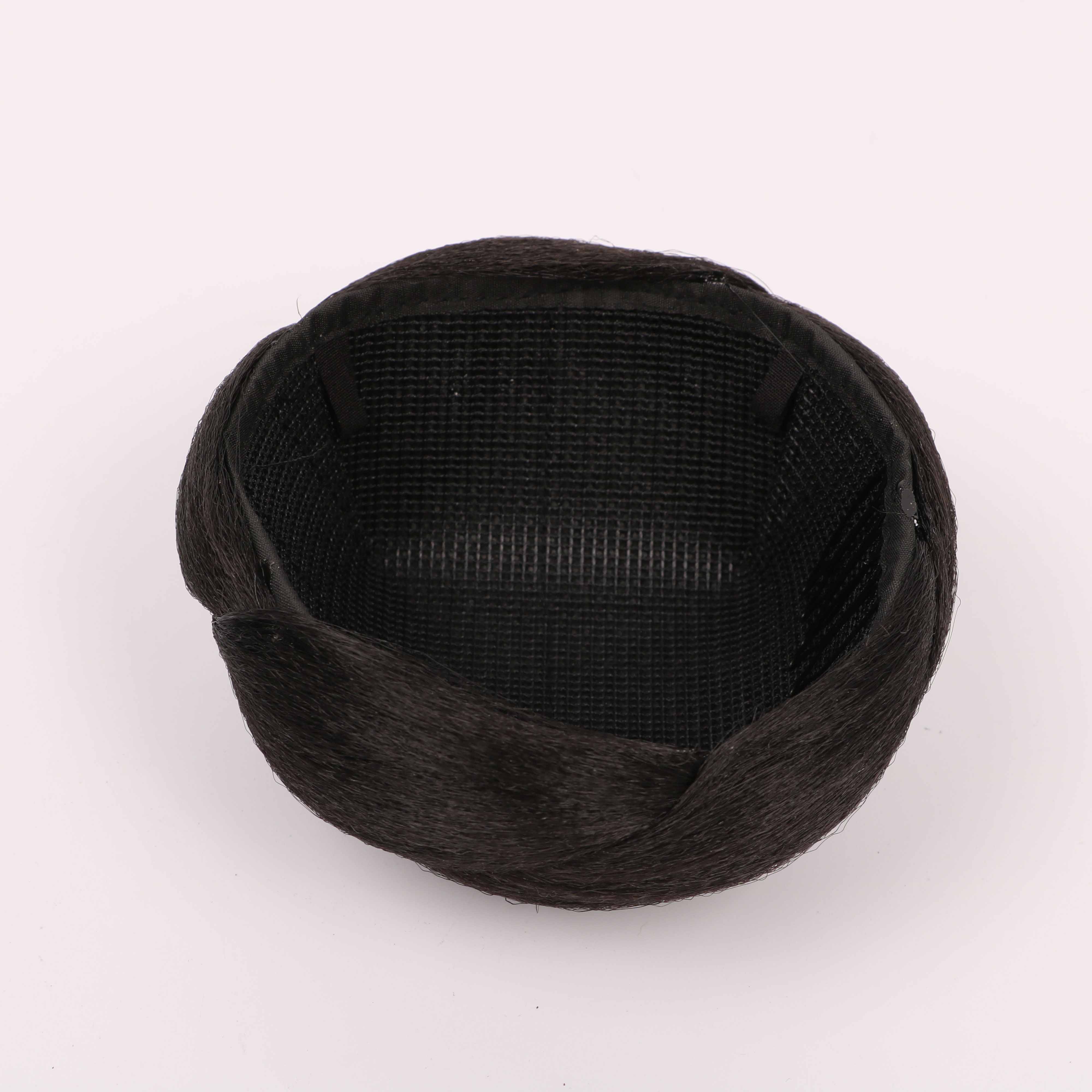 Модные Вьющиеся Синтетические наращивание волос булочка аксессуар парик, заколки, заколки для волос, обтянутая тканью; Шиньон