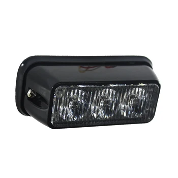 Powerful 1W LED Grille Mounting Light New Condition Tir6 LED Big Power Warning Strobe Lighthead Car Accessory
