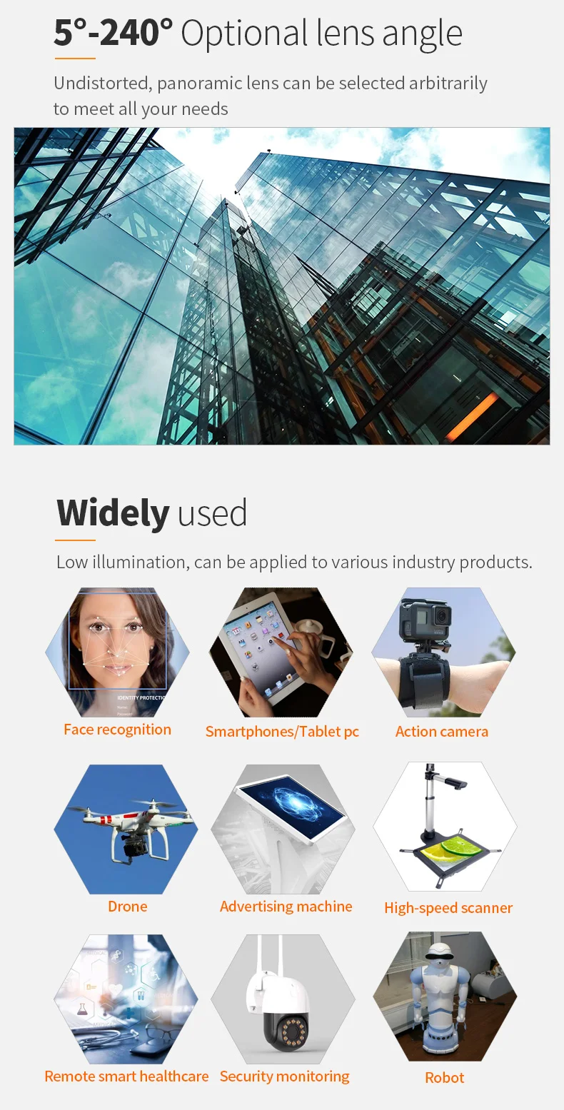 DGZX Ultra clear 16 megapixel S5K3P9 autofocus WDR wide dynamic smartphone tablet camera module插图4