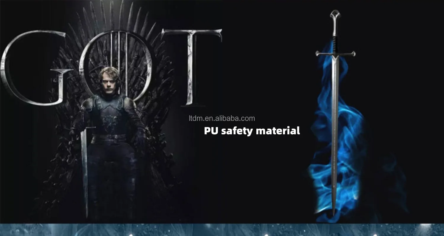 Hot Sale Game Of Thrones Pu Weapons Needle Ice Sword Valyrian Steel