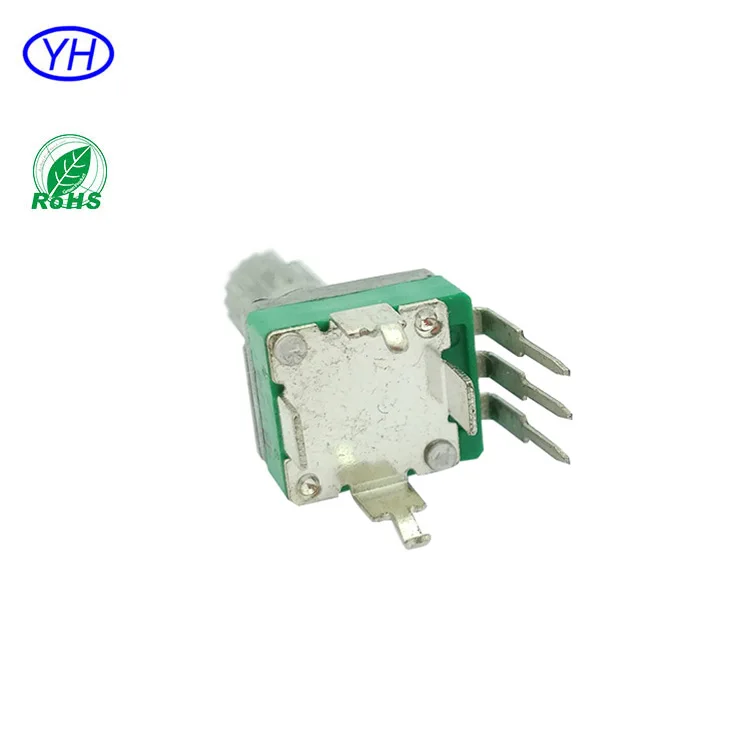 YH Brand High quality audio video amplifier 10k 20k 50k 100k 250k alpha RV097 cts radio carbon 10k rotary potentiometer 10k