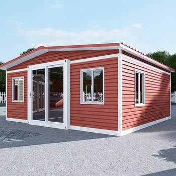 Modern Expandable Steel Structure Container House Prefabricated Apartment Dining Includes Bedroom Living Room Bathroom Office