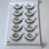 5 paires de faux cils auto-adhésifs 062