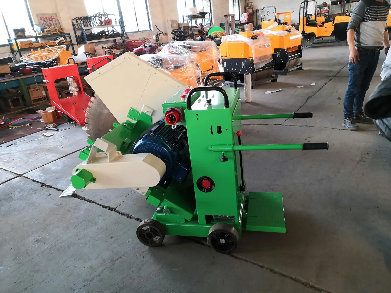 Cutting Depth 50Cm Blade 1200Mm Large Transmission Hydraulic Concrete Saw Concrete Vertical Cutting Machine Concrete Cutter