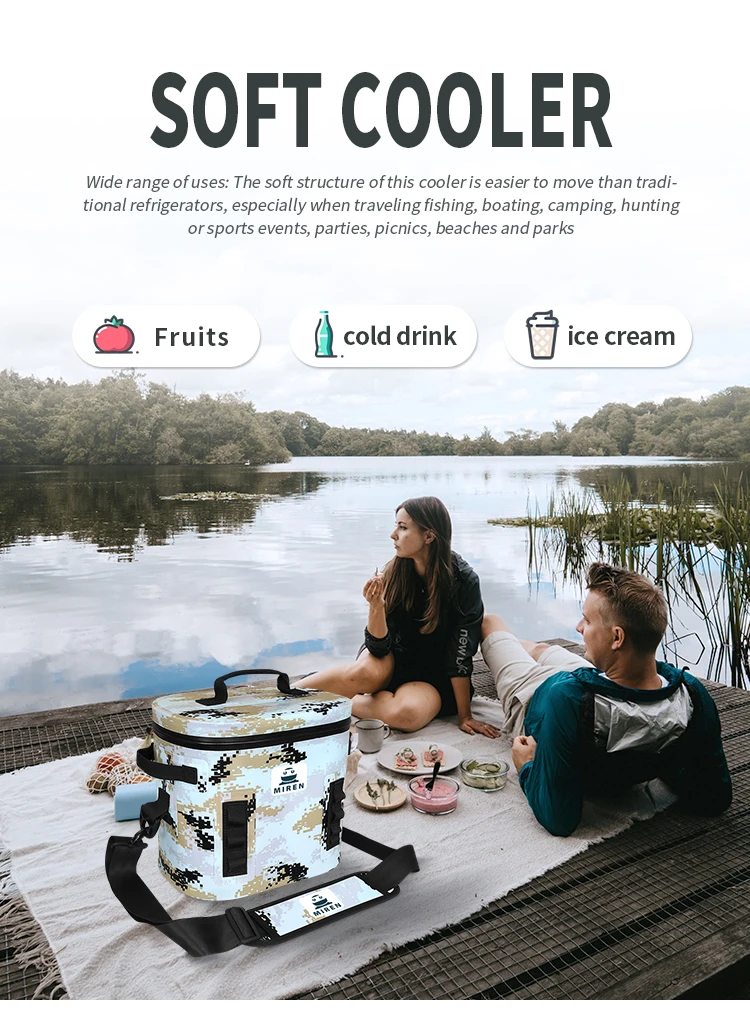 High Quality Custom 8l Can Coolers Insulated Box Bag With Compartment