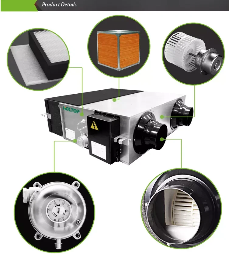 Air Handling Unit, 220V 50Hz, 1300CMH - detail 6