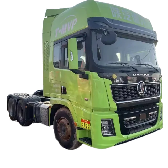 High quality Chinese used Shacman Delong heavy duty diesel 550 horsepower 6X4 logistics transport tractor