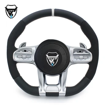 For Mercedes Benz A GLA B GLB C GLC E GLE CLS 2019-2023 custom sports model handle steering wheel modification ZC-809-P53-F