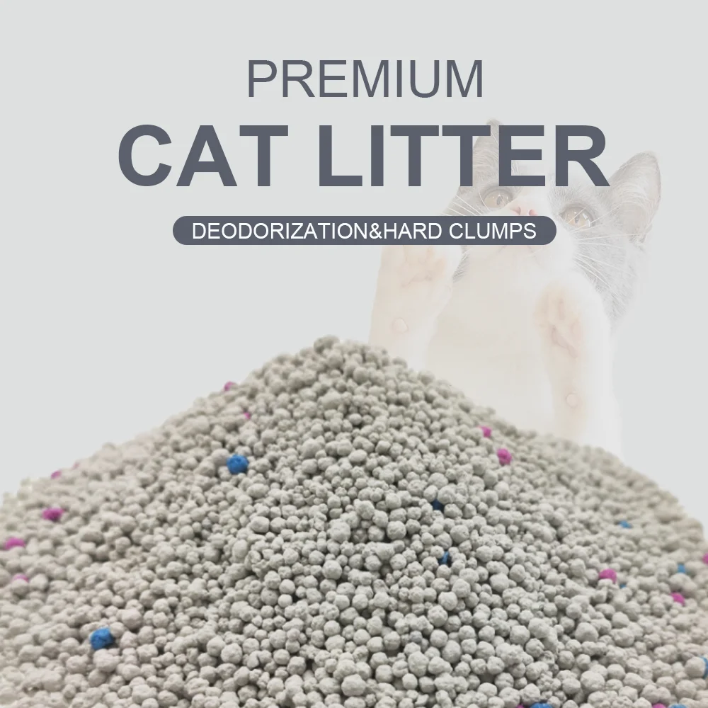 2021 Cat Litter Supplier 100 Natural Bentonite Cat Sand Cat Litter