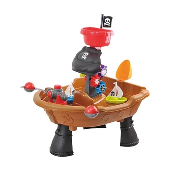Playgo Unisex Multi-Functional Pirate Attack Water Table Fun Play Water Toys for Children Aged 5 to 7 Years