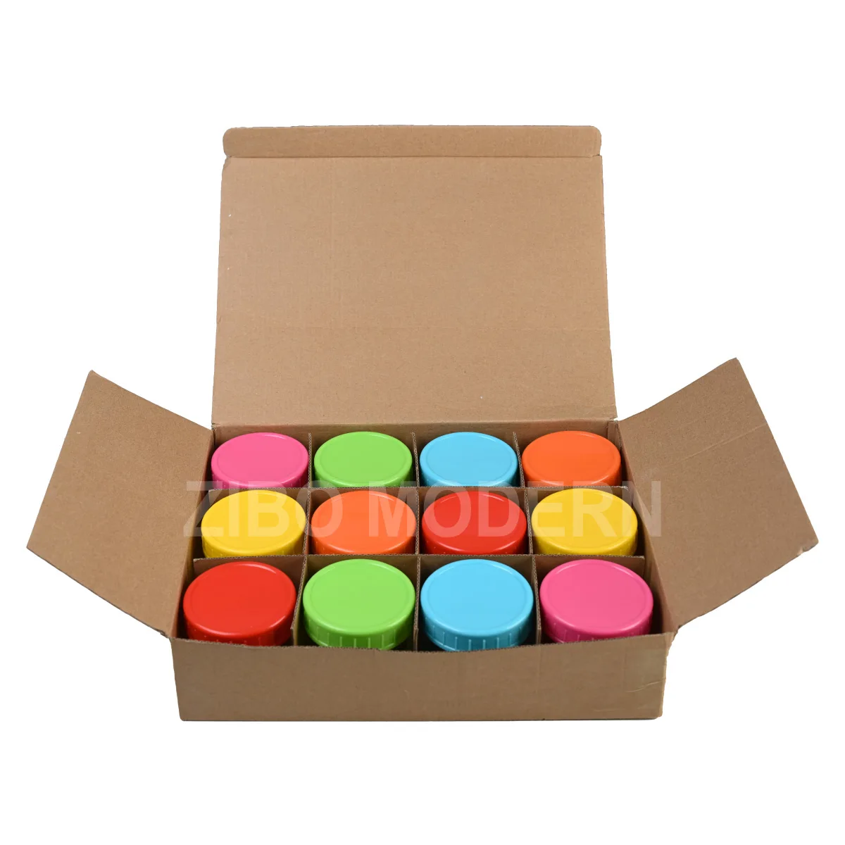 4 унции/120 мл стеклянная банка для детского питания, контейнеры для хранения детского питания с красочной крышкой, набор 12 канистр для детского питания