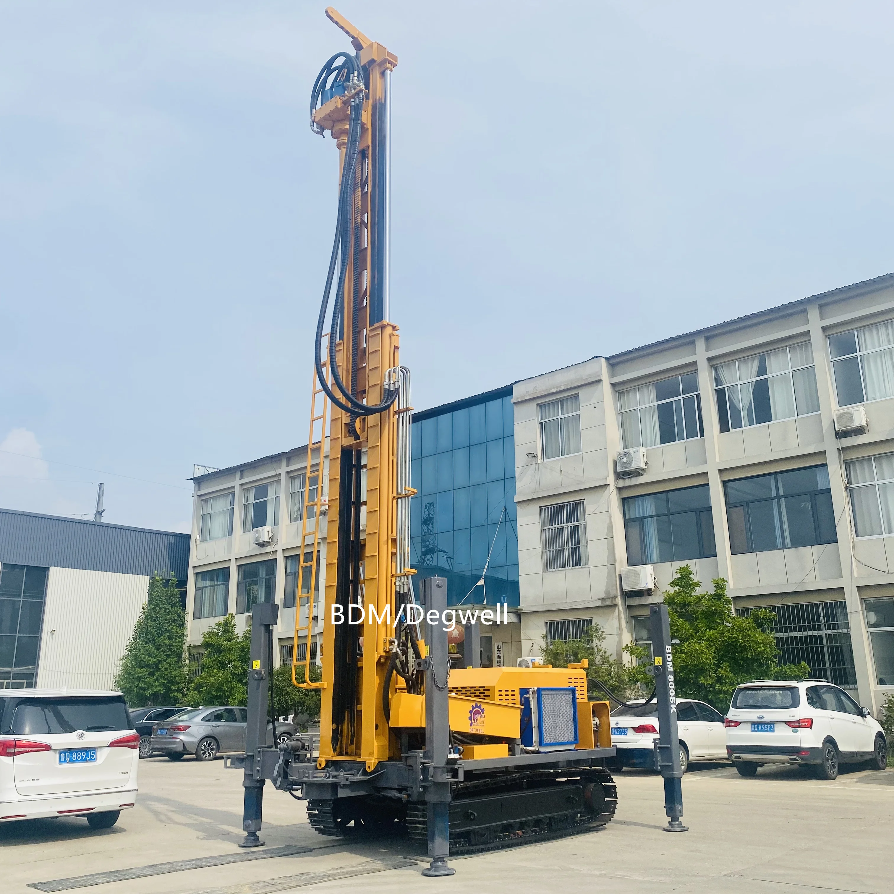 Well Development Rig BDM-800SK Factory Sale 800m Water Well Drill Rig with Good Price ...
