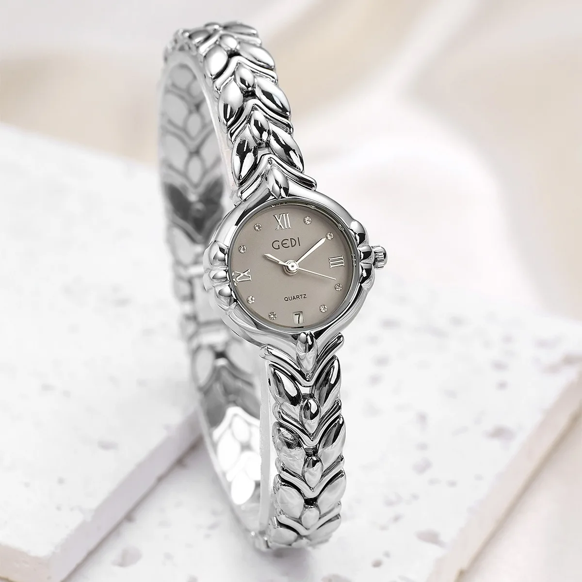 silver ladies dress watches Citizen Eco Drive Classic Silver Dial Stainless Steel Ladies Watch EO1181-55A