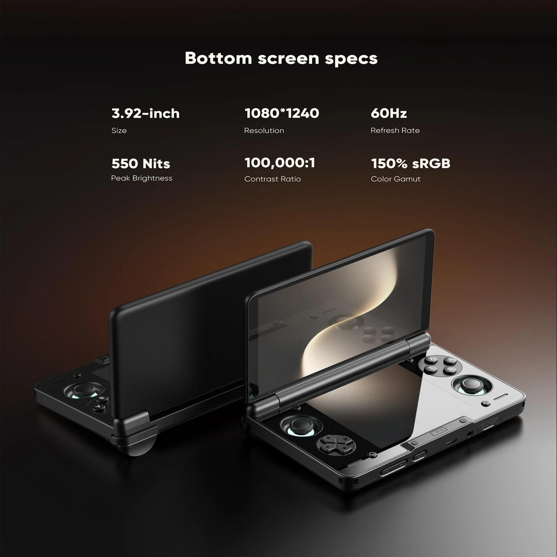 AYN Thor Handheld Game Console, 6-inch Dual-screen Arcade Machine