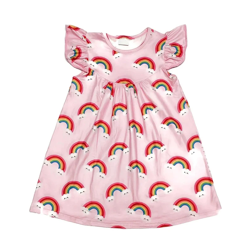 white christmas dresses Pinch and Peel Organic Cotton Twirl Dress