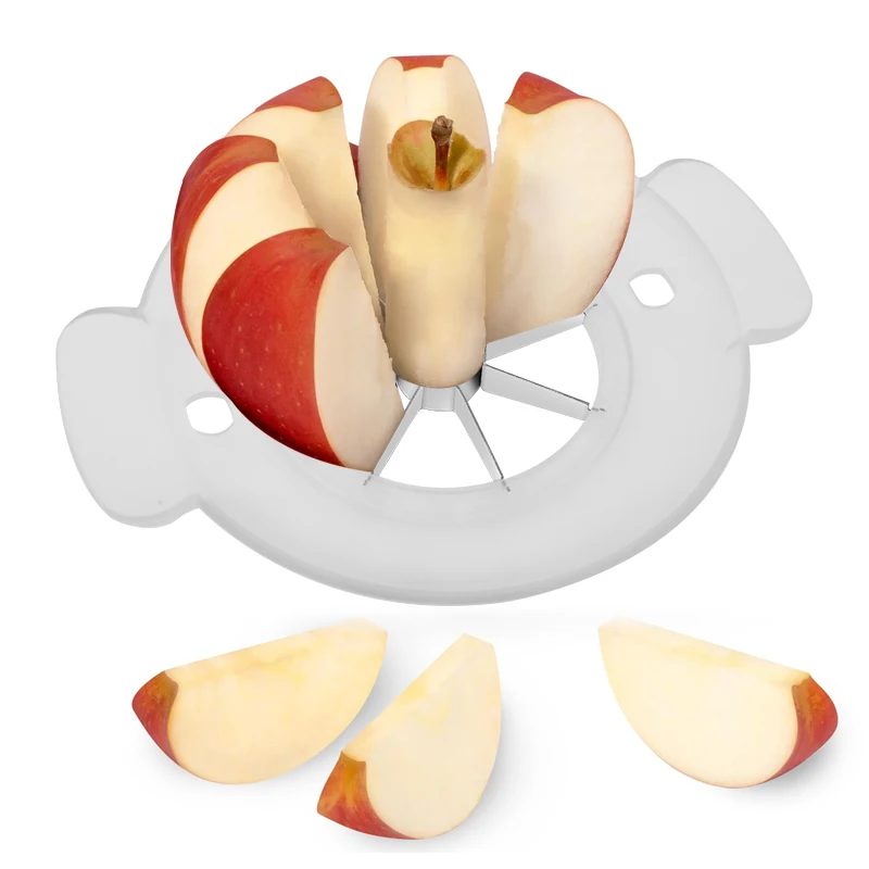Кухонные аксессуары портативная овощерезка Овощечистка резка яблок из нержавеющей стали с основанием