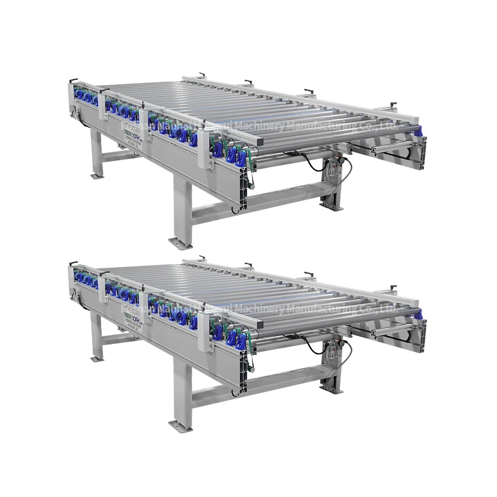 Hongrui Electric Roller Conveyor with Translation Device with Guardrail