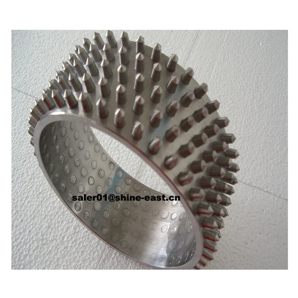 Shine East Heating Perforation Roller Rotary Pinned Punching Roller Cold Perforation Shaft