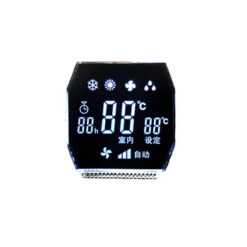 RoHS LCD Module Display BTN VA Motorcycle LCD Display Custom Colour Segment LCD with Customized Pin Connection