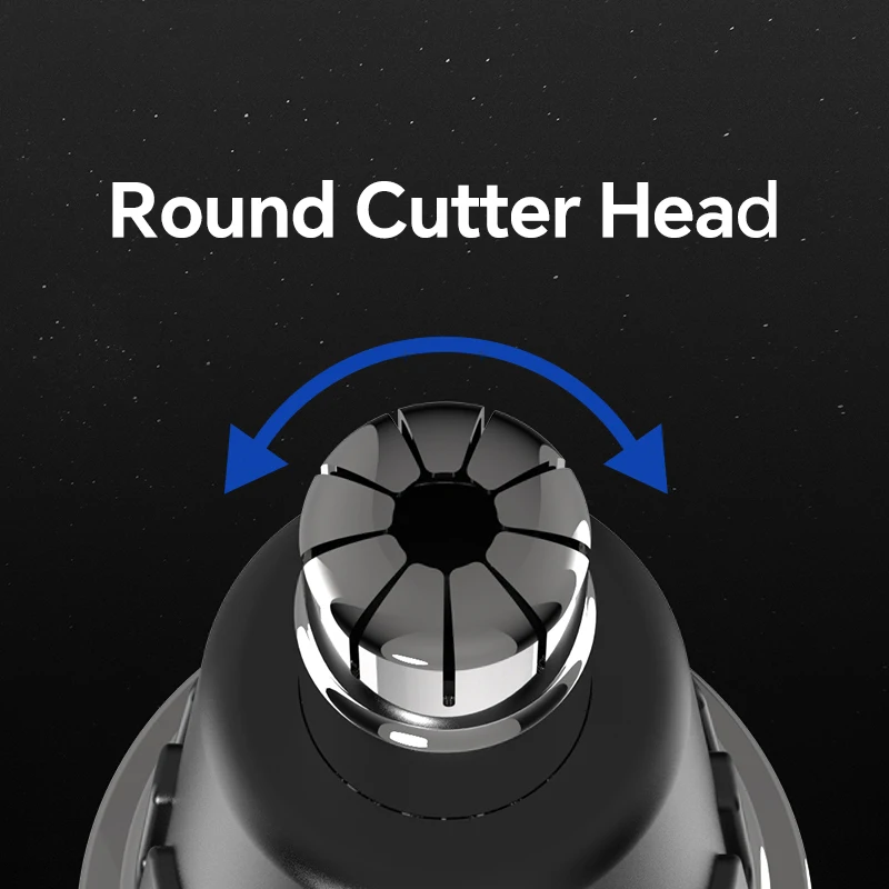 Durable Rechargeable Portable Four-in-One Nose Hair Trimmer Set Electric Push Shear for Home Salon RV Use Made Quality Plastic details