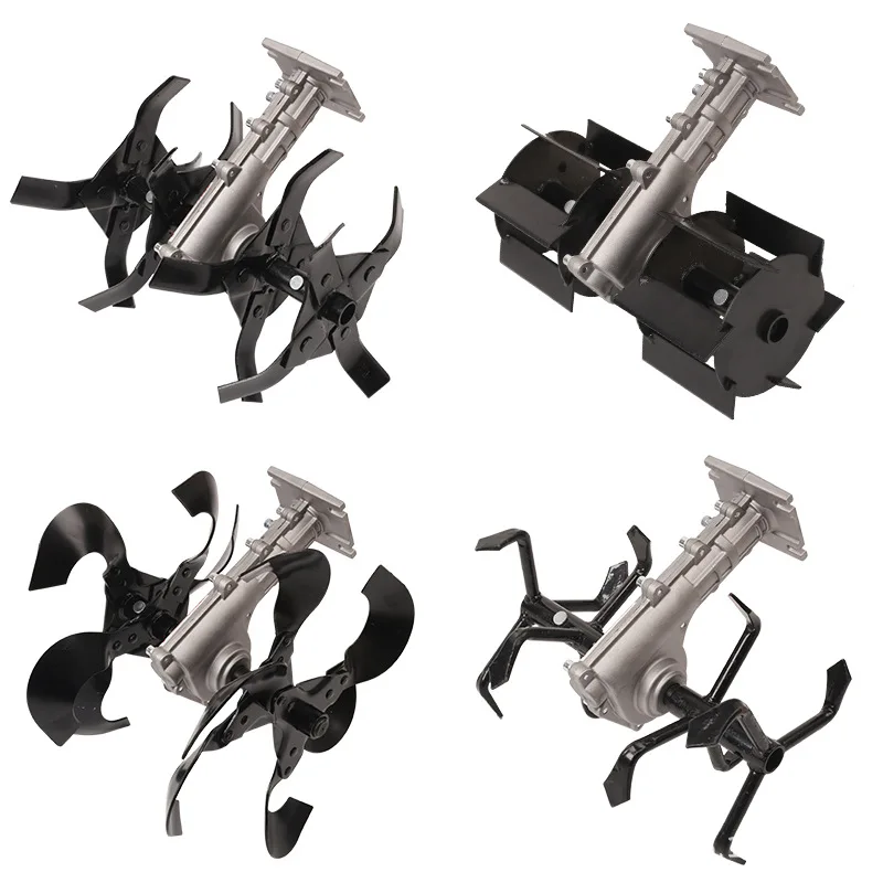 Brush Cutter Tiller Weeder Cultivator Rotavator Attachment 26 mm Shaft  Spline Tiller Grass Brush Cutter Cultivator