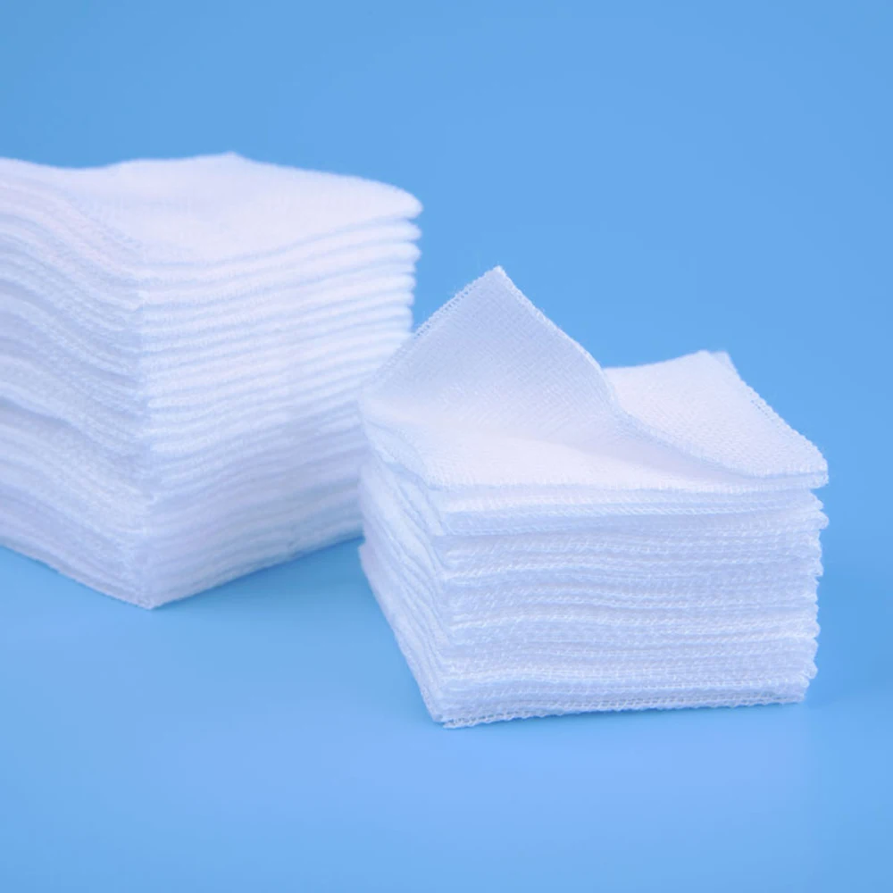 medical consumable medical cotton gauze medical swab gauze 8 ply