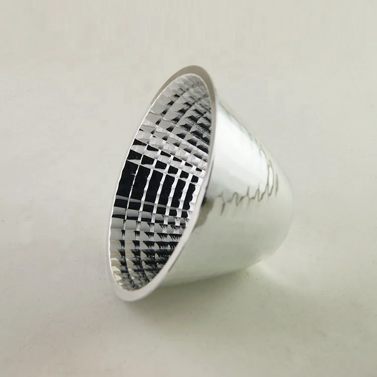 Parabolic Aluminized Led Light Reflector 75mm 75degree