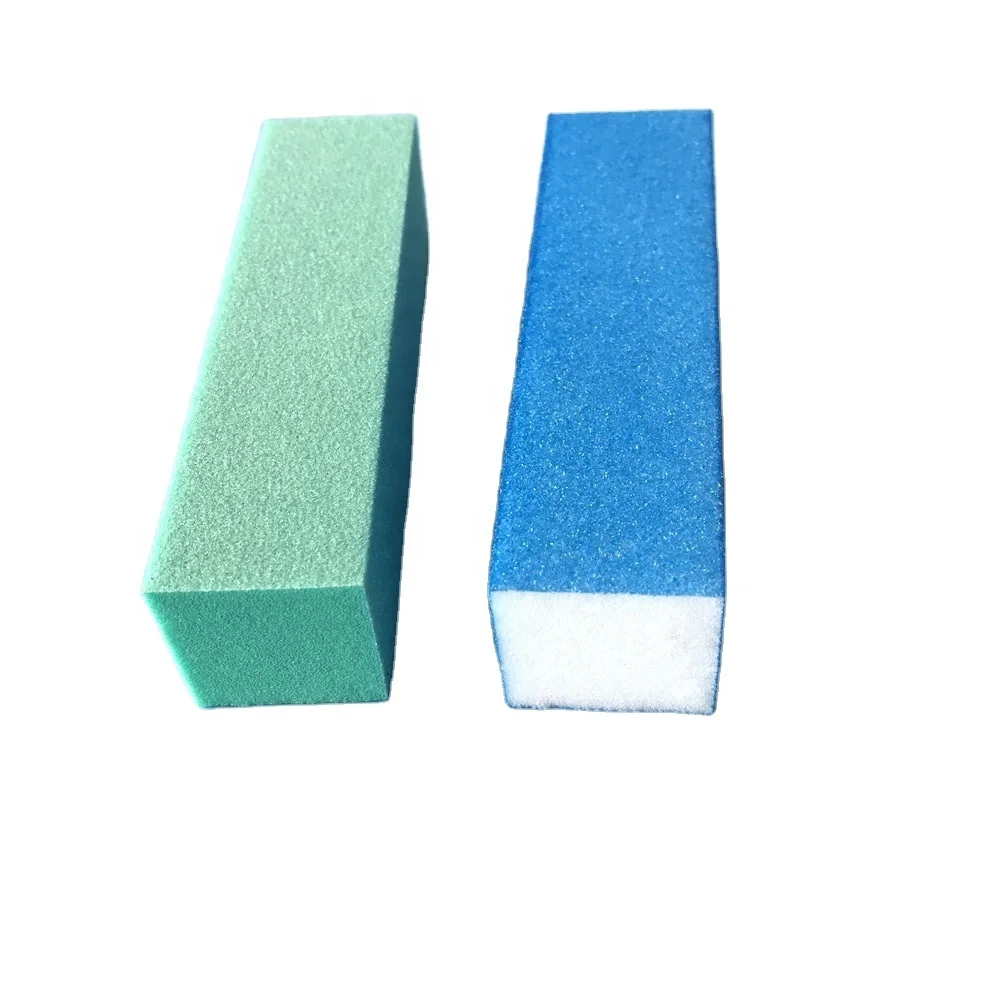 Оптовая продажа 4-х сторонний нейл-арта буферный блок абажур красочные Буферы