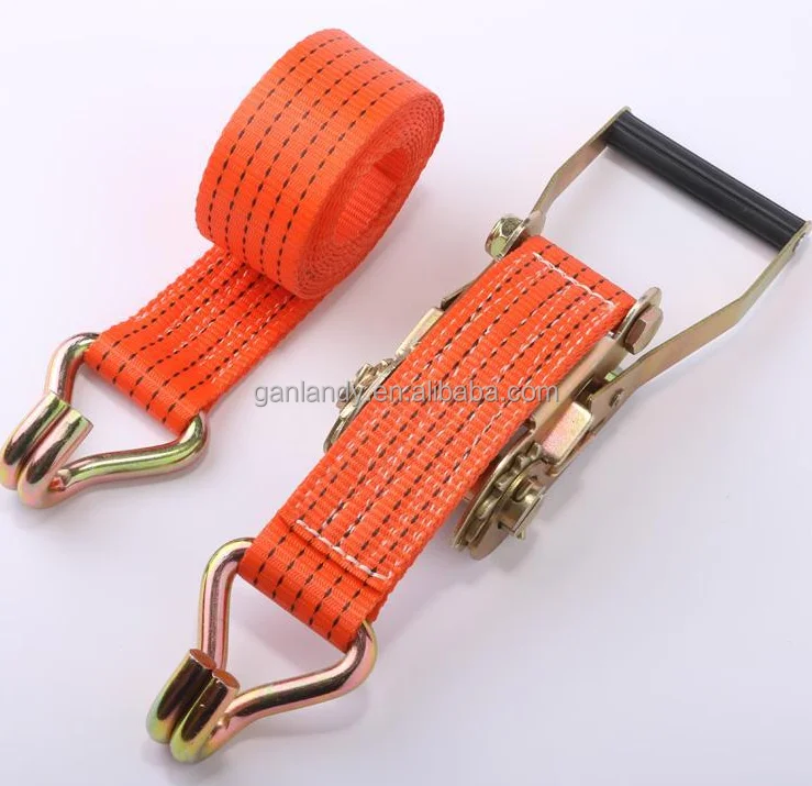 Lock 'n Load Self-Ratcheting Motorcycle Cargo Straps – 2-Pack, Boat & Gear Tie-Downs