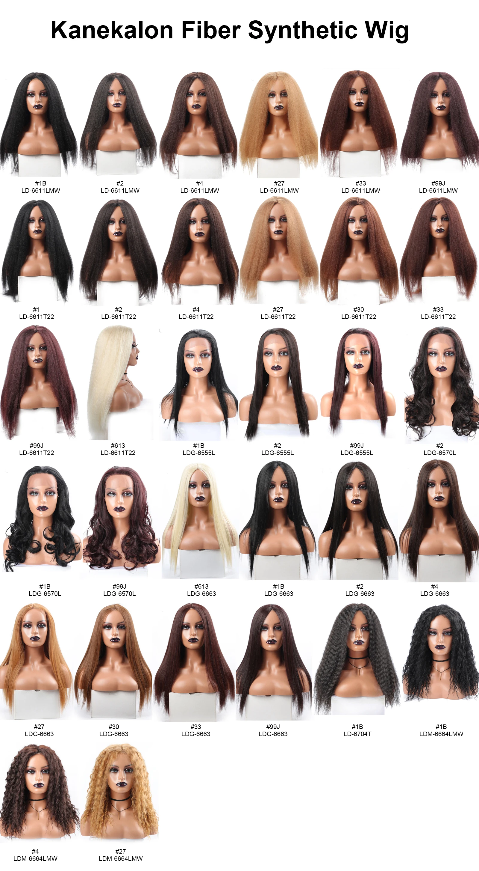 Wholesale High Quality Lace Front Synthetic Hair Wigs,Cheap Price