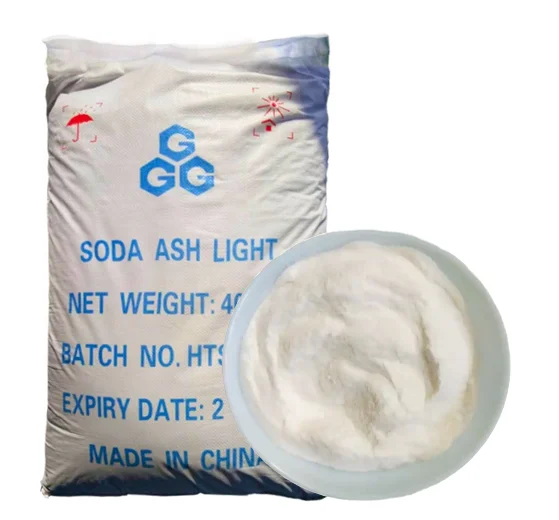 Carbonate De Sodium Pour Savon Prices 1 Ton Soda Ash  Plant Soda Ash Light Na2Co3 Industrial Grade Light Sodium Carbonate