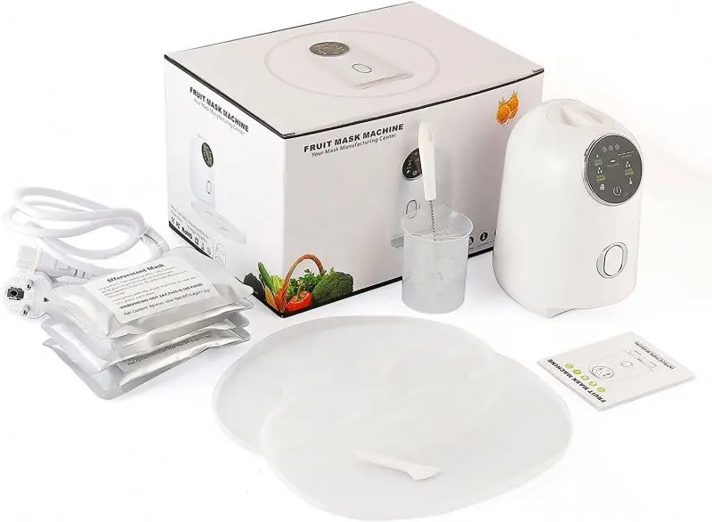 Personal Automatic Vegetable Fruit Face Mask Maker Home Use DIY Making Auto Facial Mask Beauty Machine