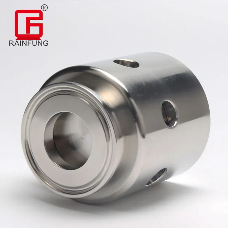 
 RAINFUNG санитарная нержавеющая сталь 304 1-1,5 дюйма три зажима вакуумный клапан для сброса давления  