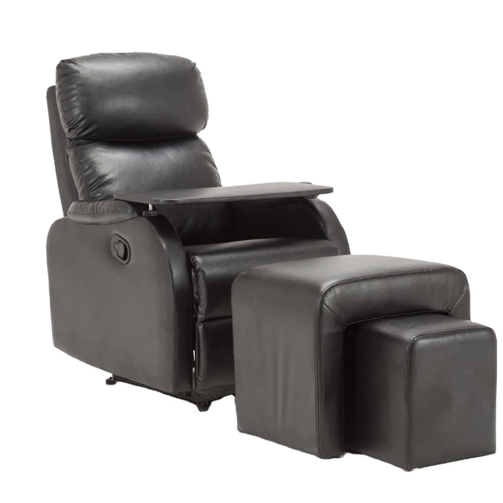 Furniture Single Modern Power Lift Electric Riser Recliner Chair with Cup Holder in Diamond Air Leather for Elderly