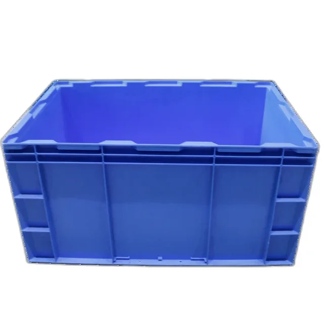 NEXARA Durable Stackable HP 5D Heavy-Duty Plastic Crates Solid Logistics Boxes in Various Sizes for Different Scenarios