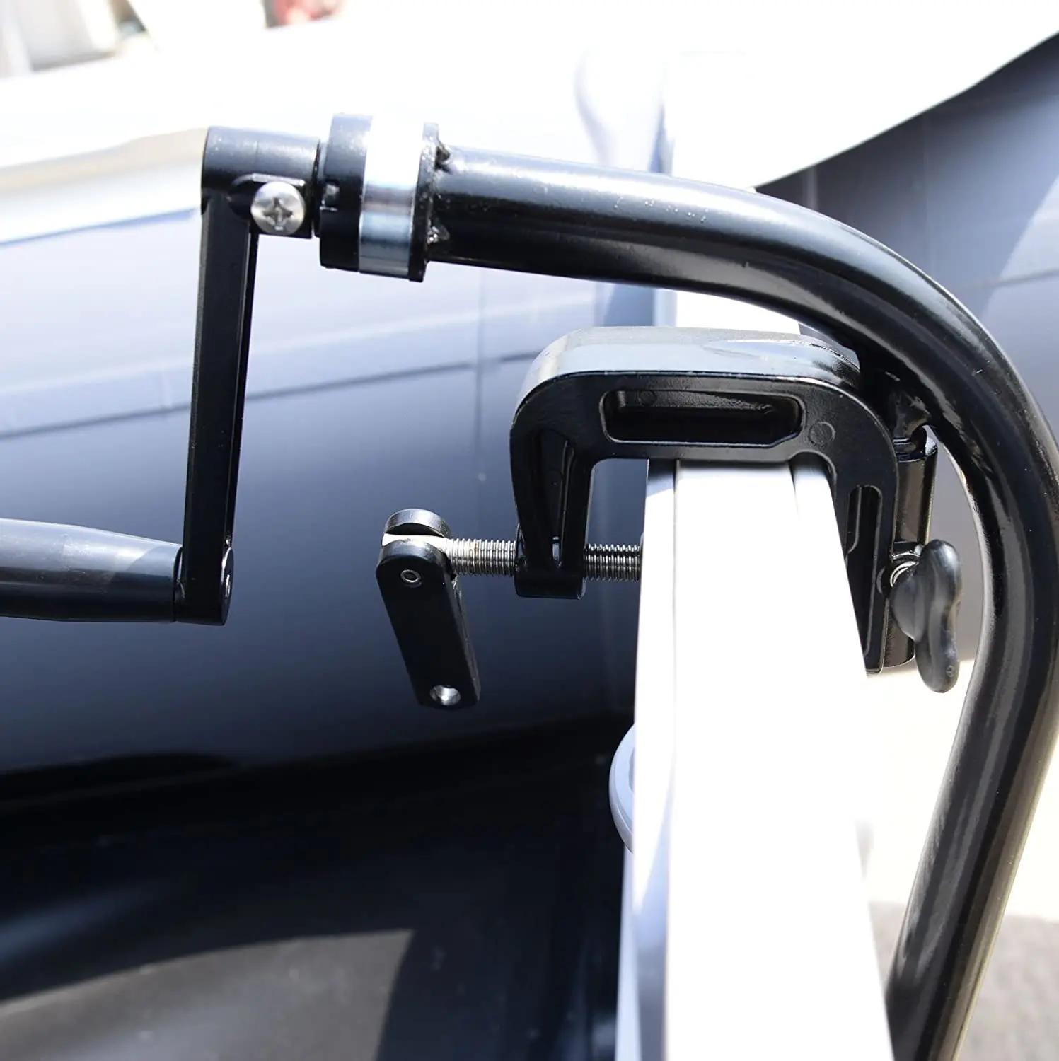 Operated Outboard Motor Hand Crank Inflatable Boat Trolling Motor Boat